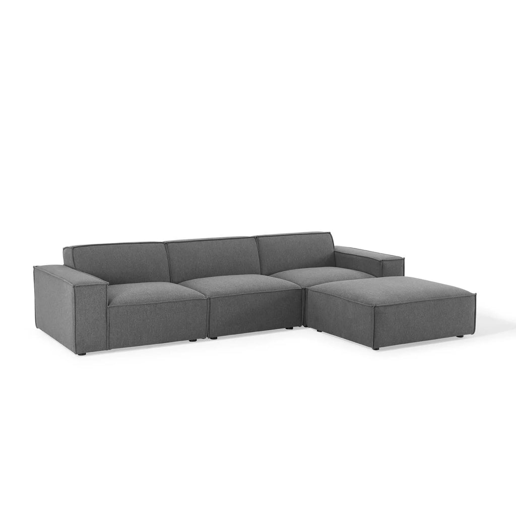 Charcoal 4-Piece Sectional Sofa A2482