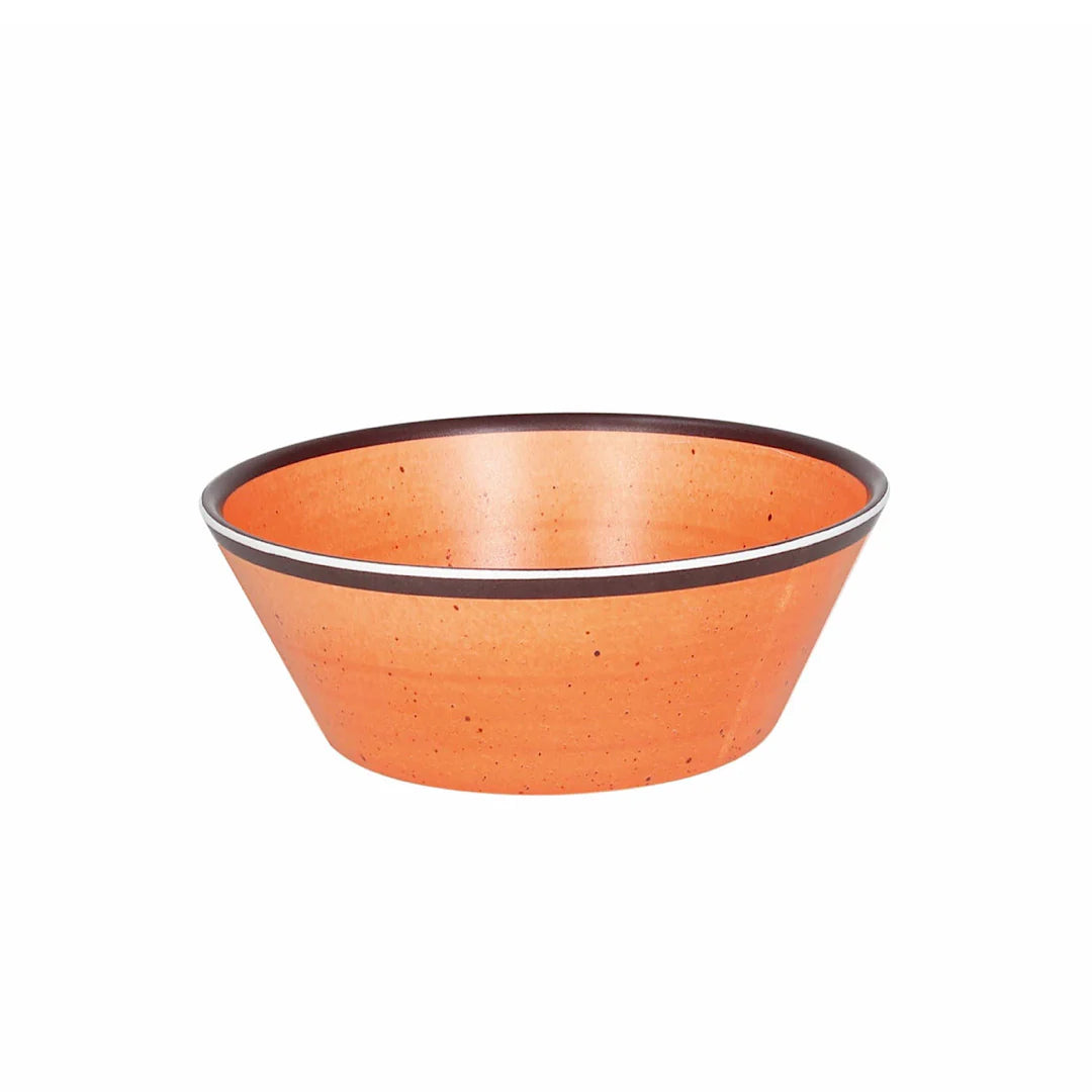 Melamine Salade Bowl 20cm Show Plate Arancio I606