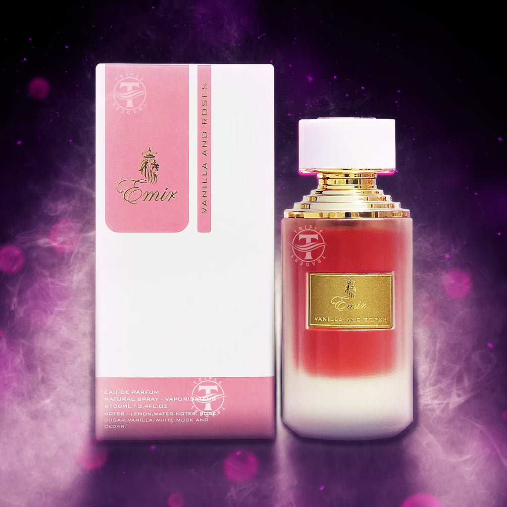Vanilla and Roses Oriental Perfume 3.4 Fl Oz J931677