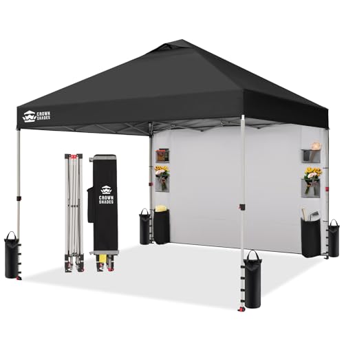 10x10 Pop Up Canopy Tent with Sidewall V32814