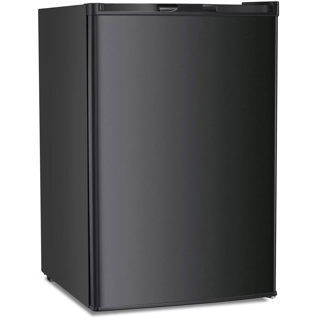 Compact Upright Freezer Stainless Steel Door Black G401262
