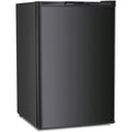 Compact Upright Freezer Stainless Steel Door Black G401262