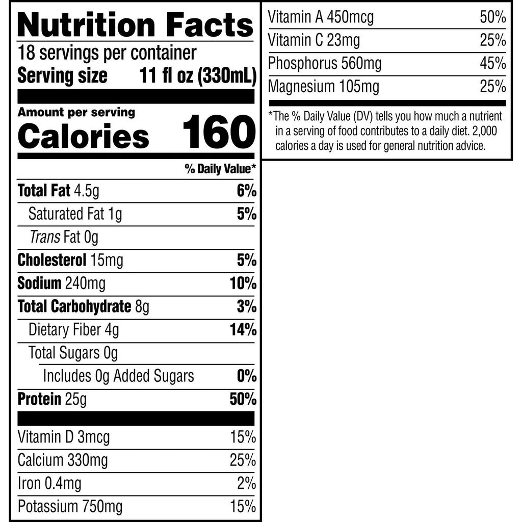 Chocolate Non-Dairy Protein Shake 11 Fl Oz 18 Count X5304