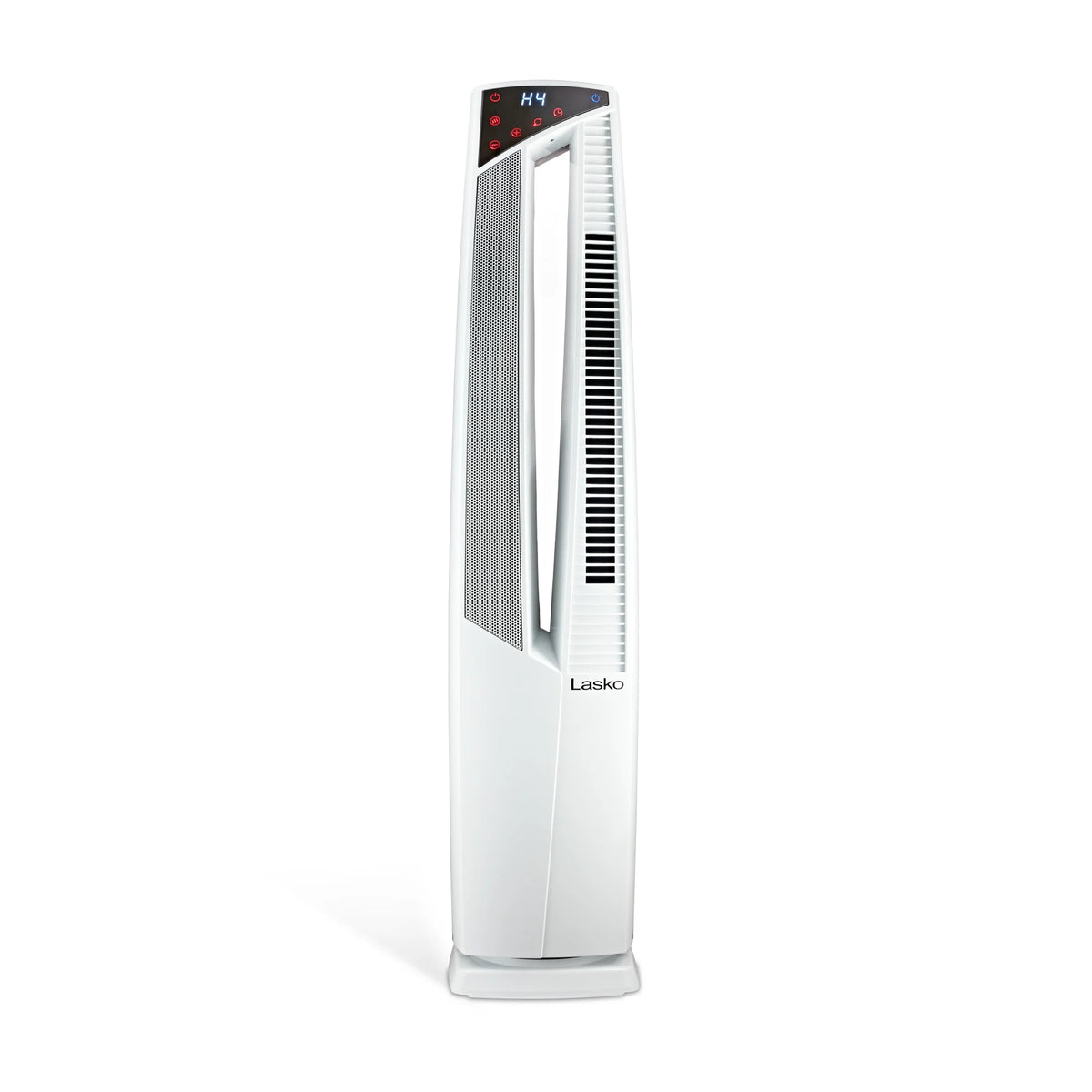 Black High Velocity Fan and Ceramic Space Heater with Remote U22263