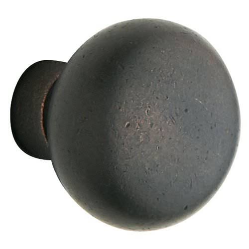 Satin Brass and Brown Pair of Knobs U623611
