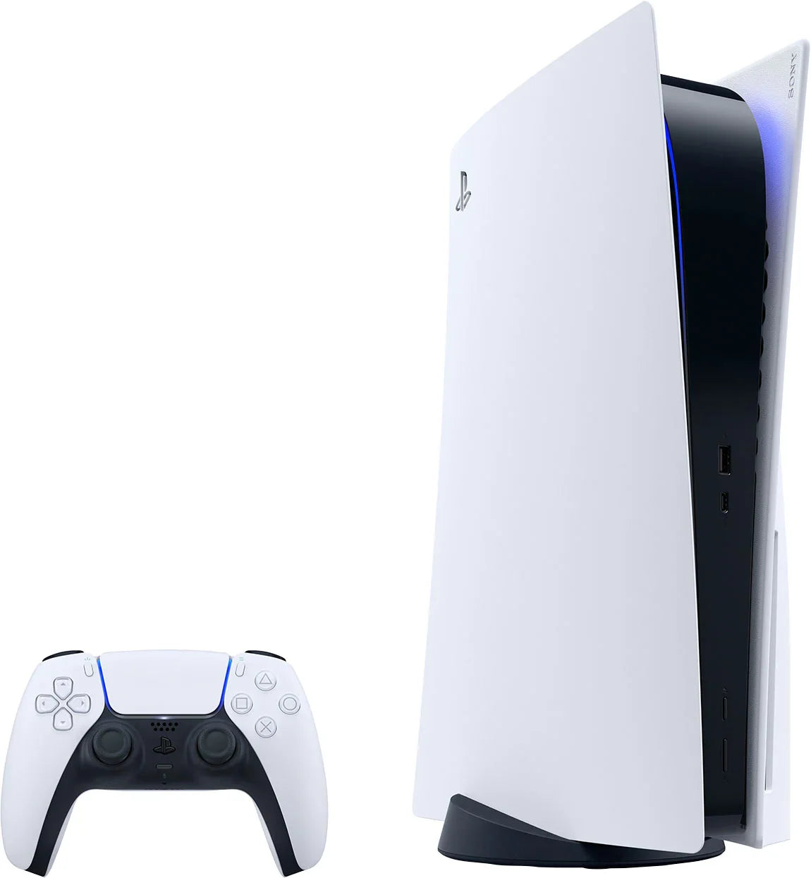 PS5 Disc Console with Wireless Controller and Charging Dock W48056