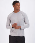 4 Pack Mens Long Sleeve Rash Guard Shirt Swimwear UPF 50+ Surf Top O258