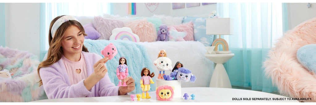 Brunette Plush Doll & Accessories V30062