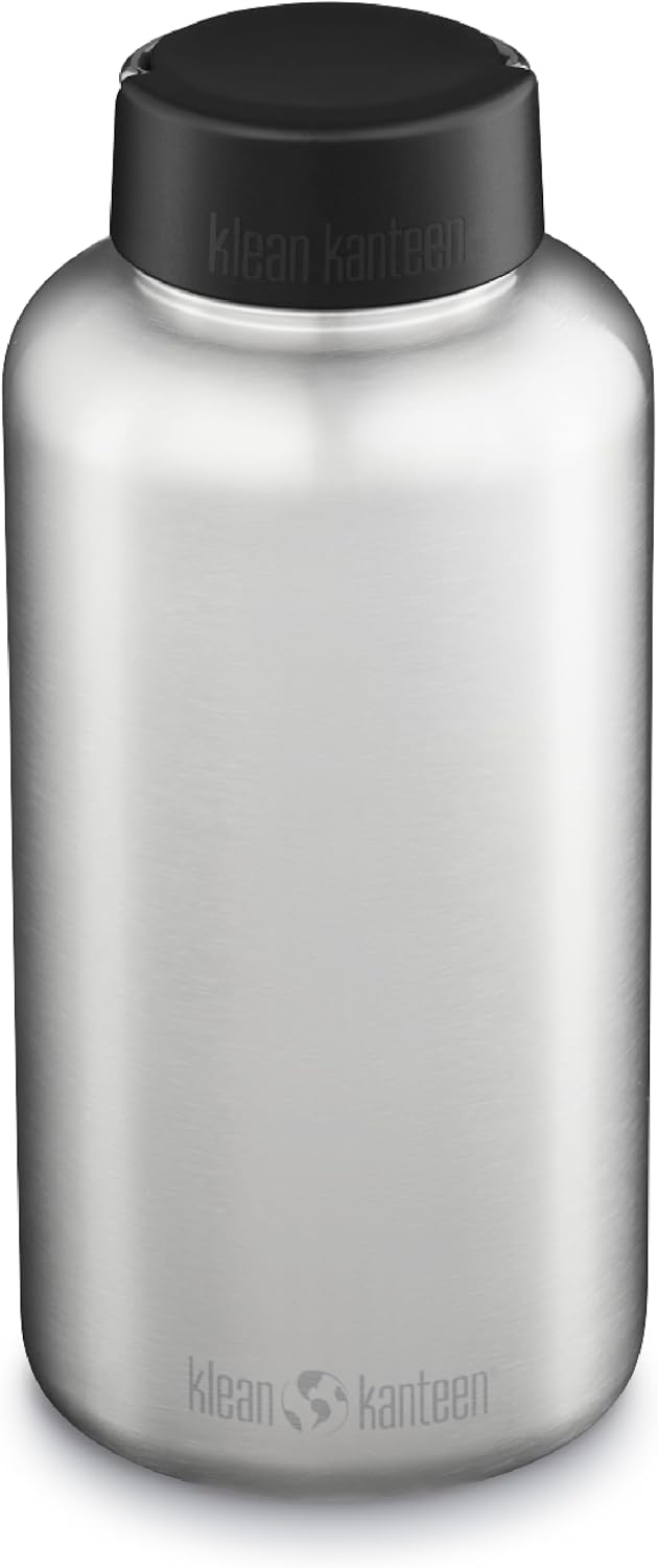 64oz Brushed Stainless Steel Water Bottle I307136