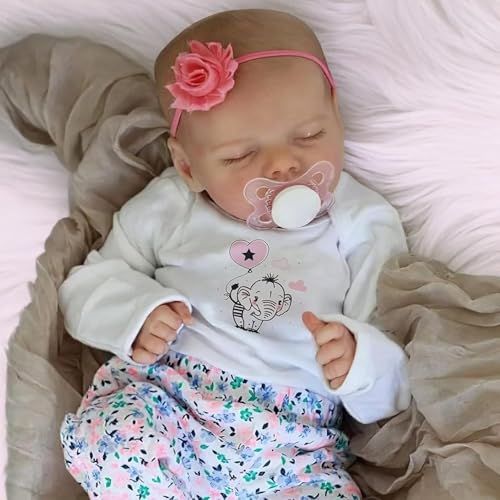 17 Inch Realistic Reborn Baby Doll with Feeding Kit B130198