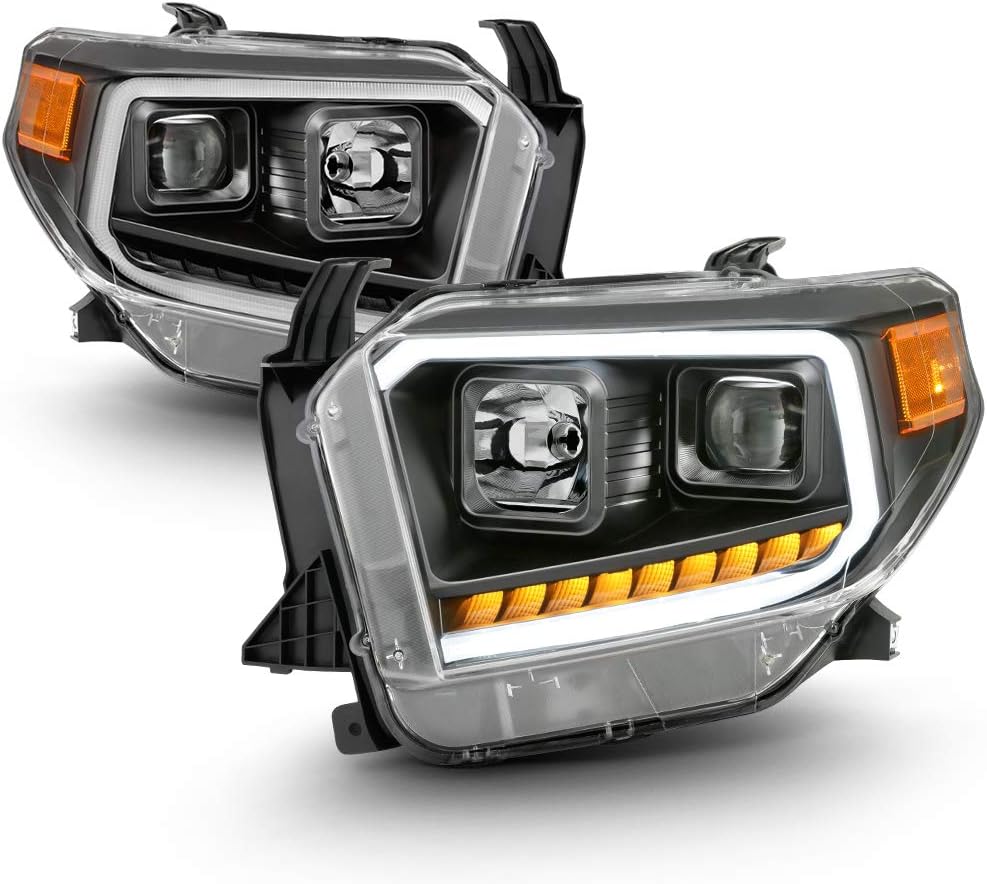 Black Projector Headlights Driver & Passenger Y43939