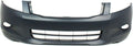 Plastic Bumper Cover Fascia for 2008-2010 Honda Accord EX-L EX Sedan with Fog Light Holes H219333