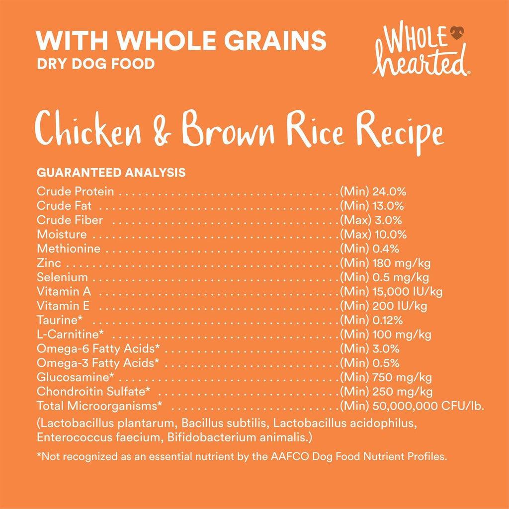 Chicken & Brown Rice Recipe Dry Dog Food J133628