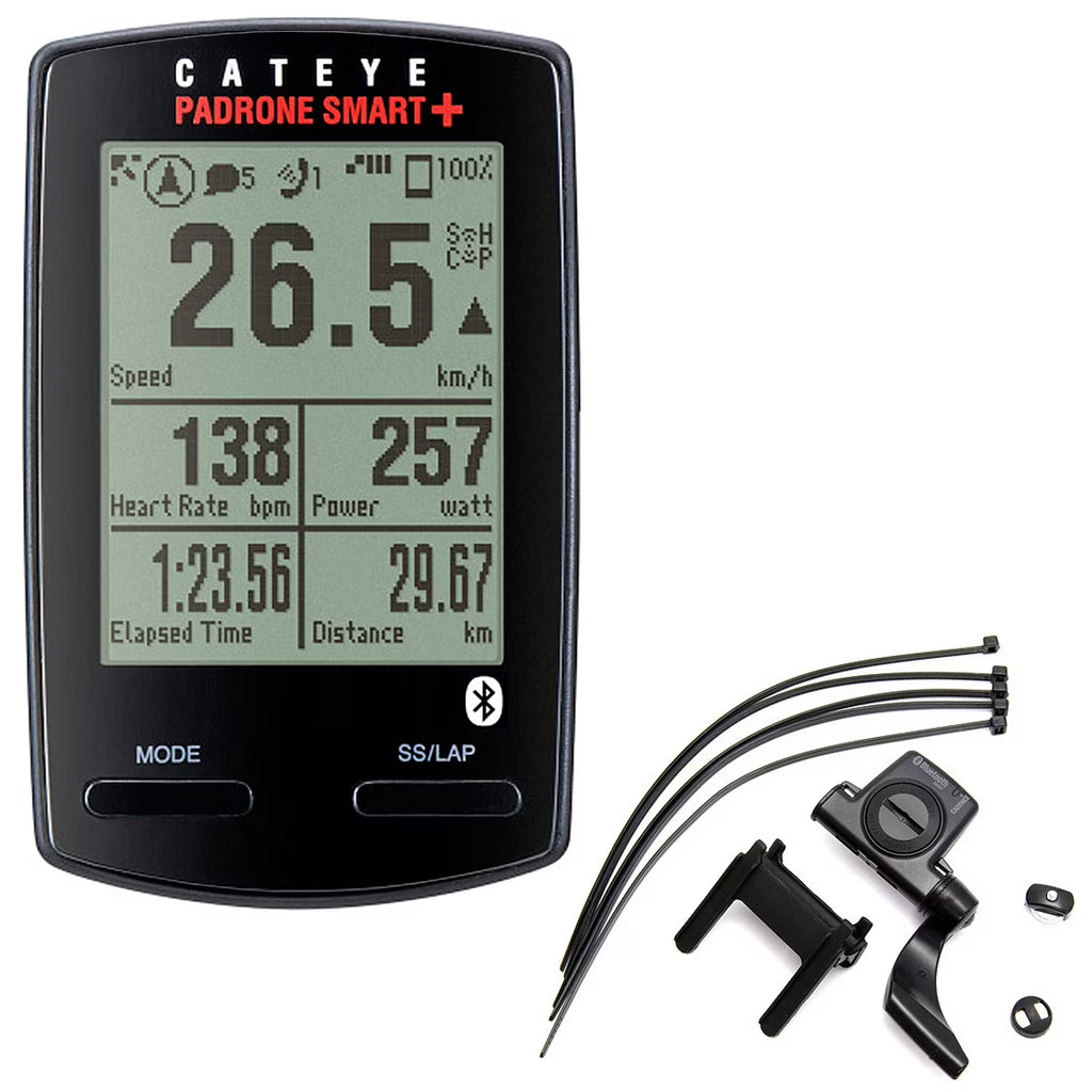 Black Cycling Computer with Speed and Cadence Sensors D40438