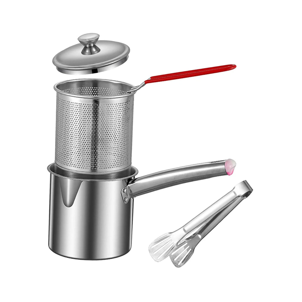 Nonstick Deep Frying Pot with Handles 1.2L H603
