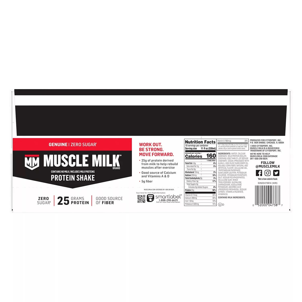 Chocolate Non-Dairy Protein Shake 11 Fl Oz 18 Count X5304
