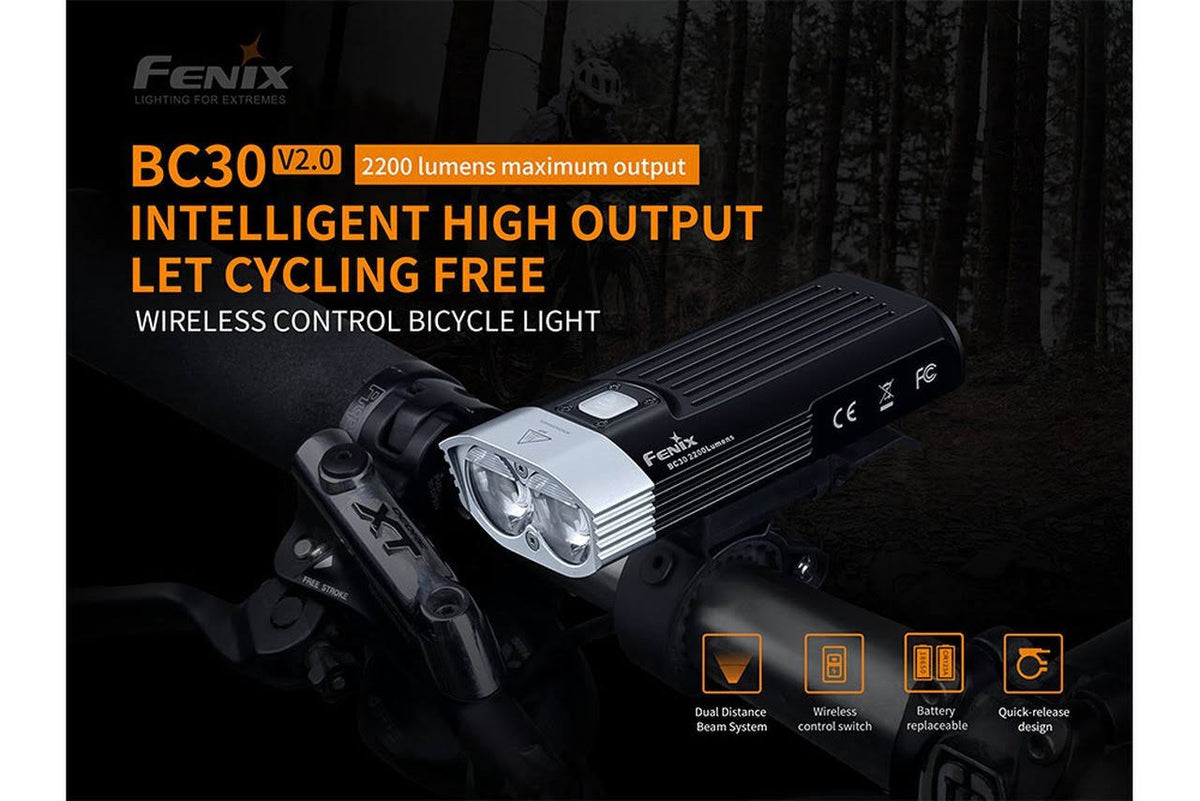 LED Bike Light with Wireless Remote Switch K536425