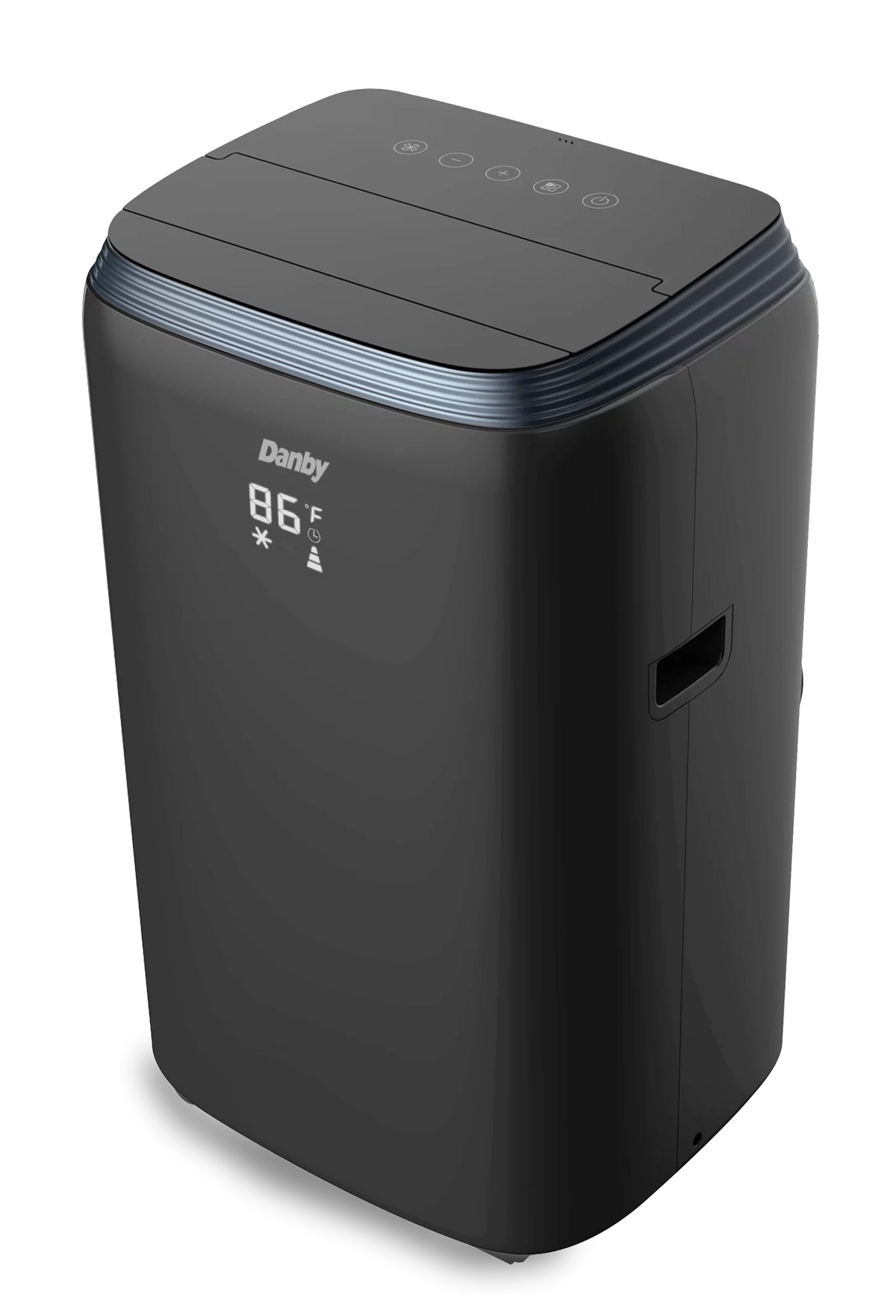 Black 12,500 BTU Portable AC E384