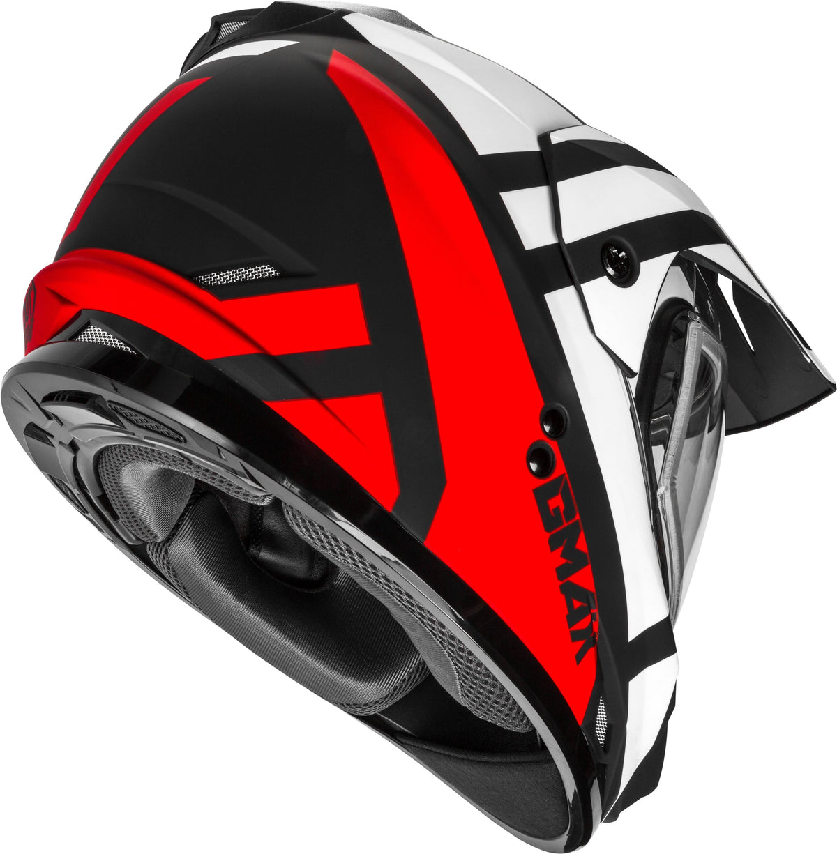 Matte Blk/Red/White Snow Helmet S789
