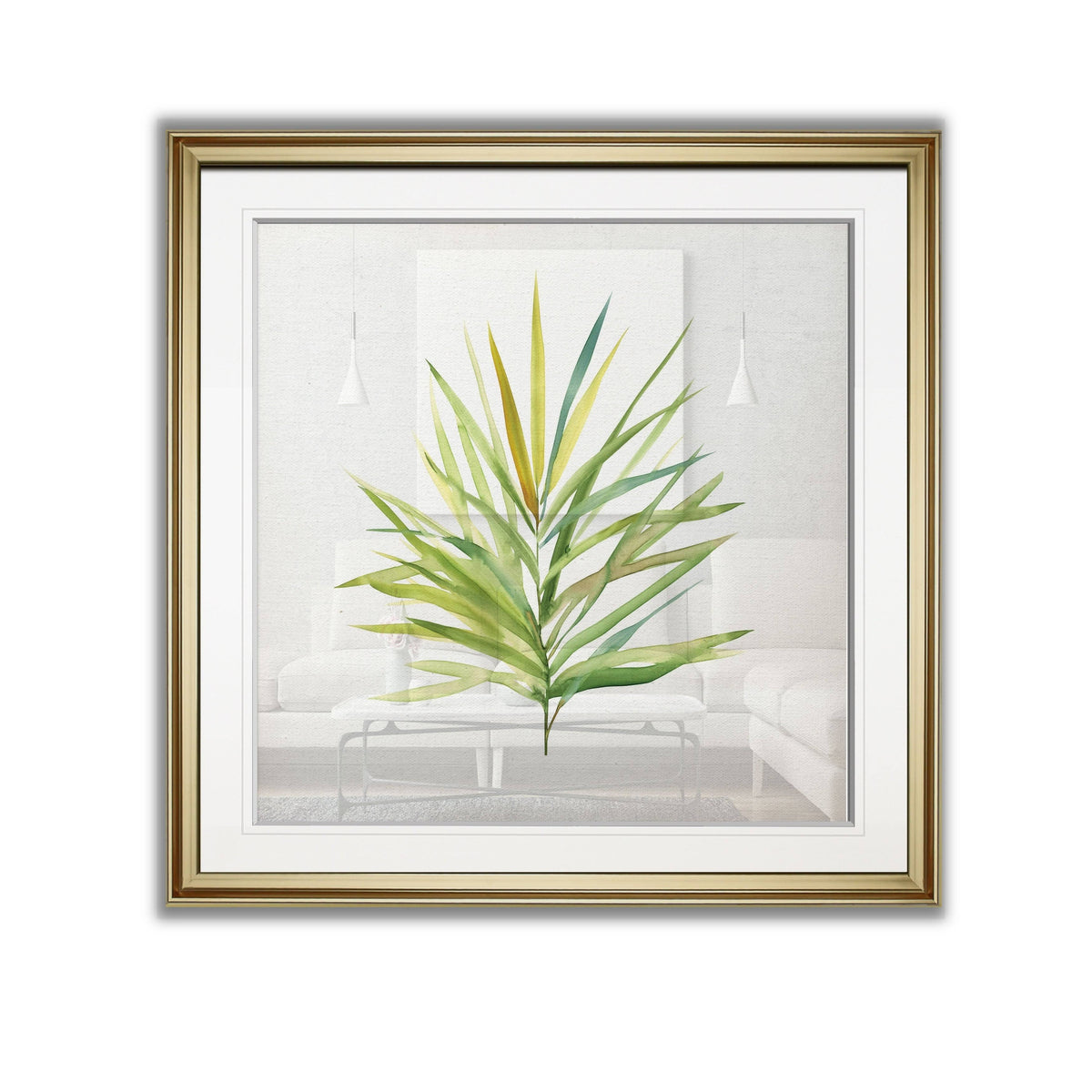 Framed Giclee Print 22X22 E73855
