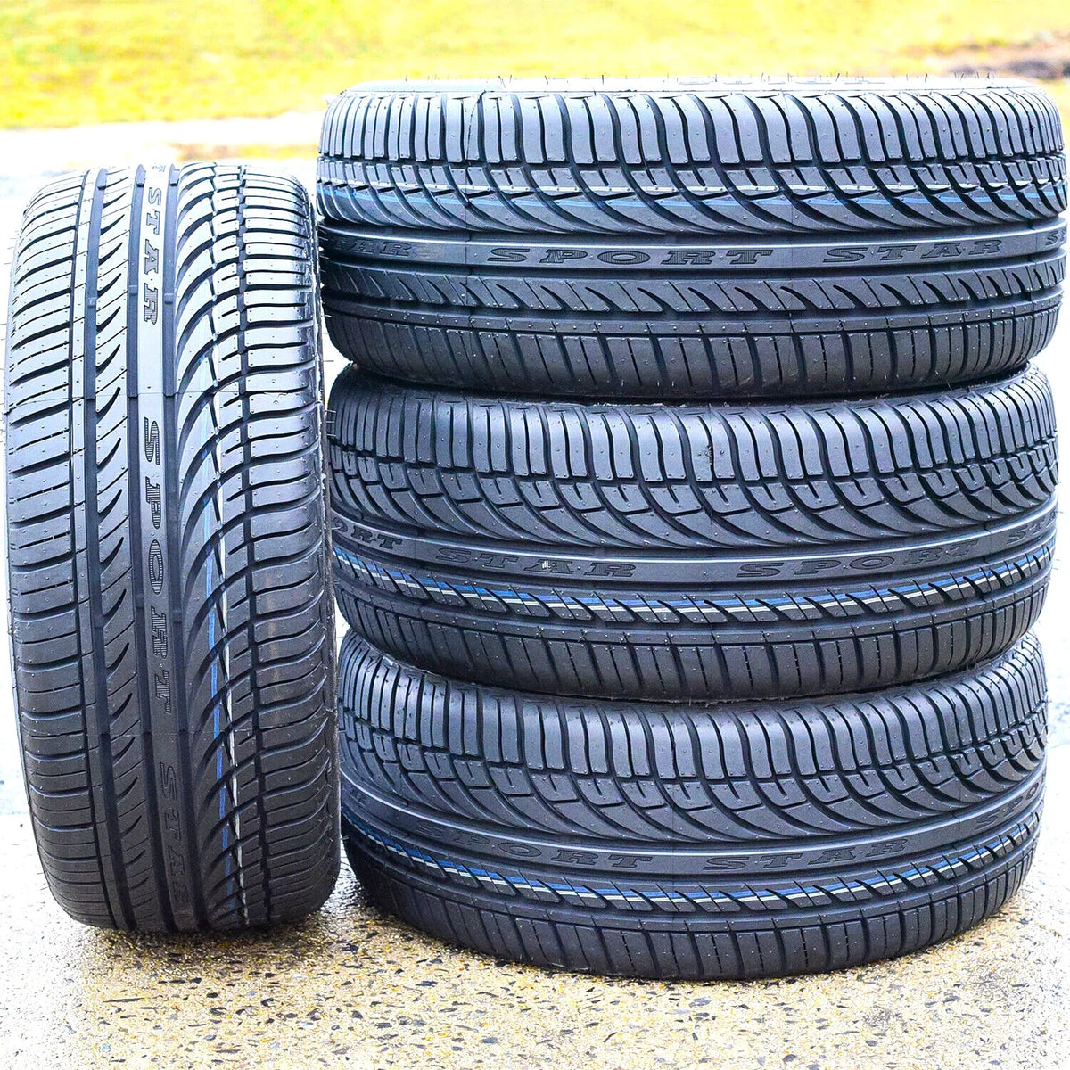 Set of 4 All Season Performance Tires T2497