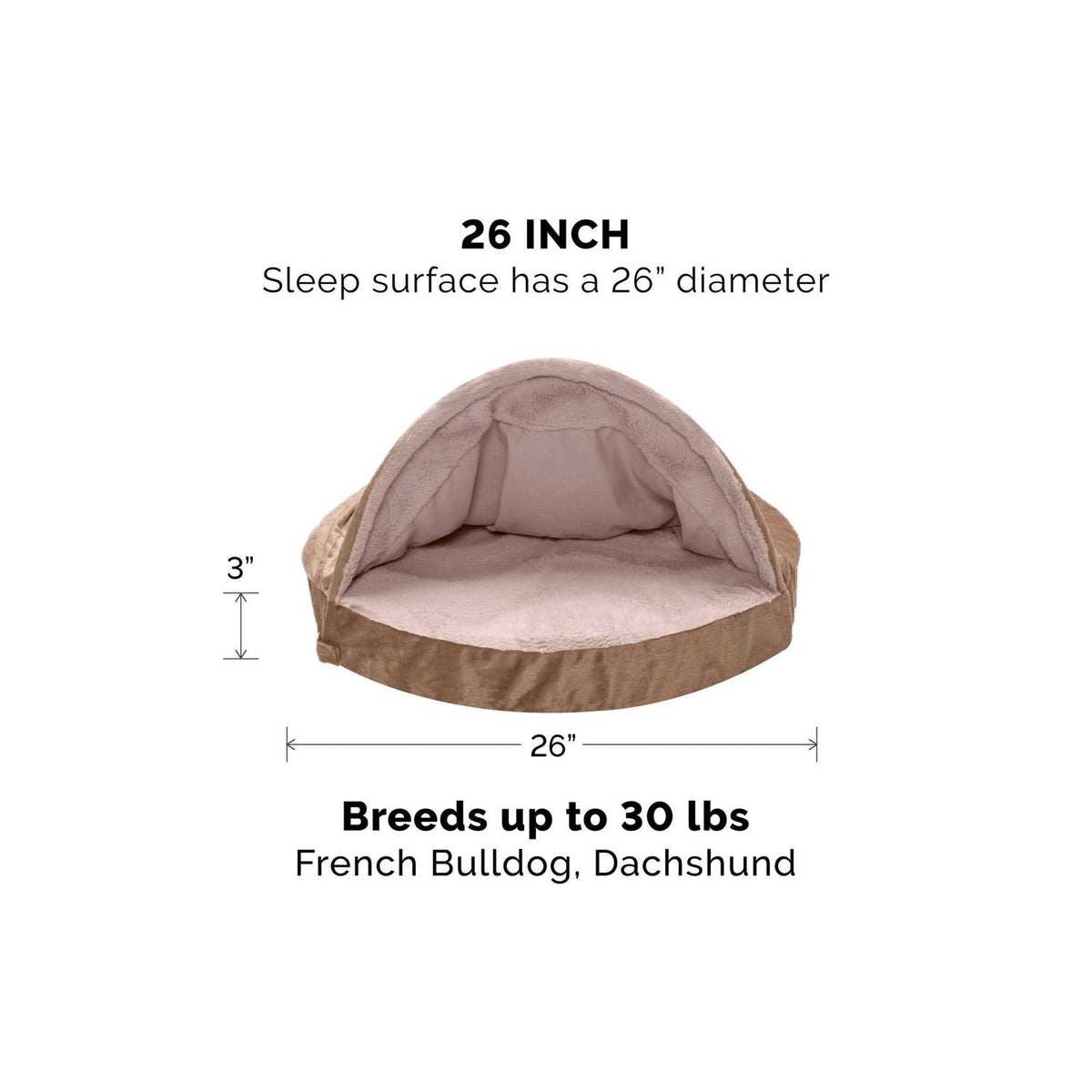 Orthopedic Pet Bed Q864