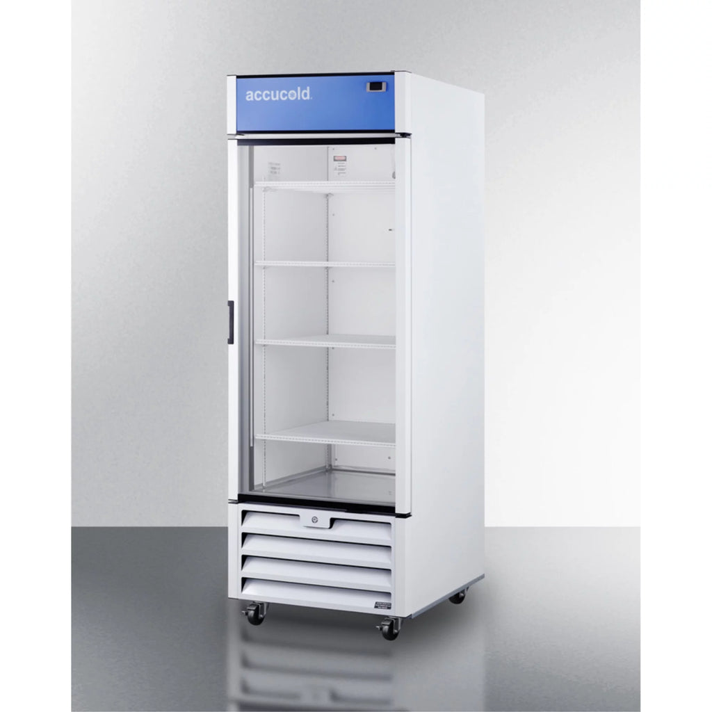 Full-sized glass door commercial beverage center W286