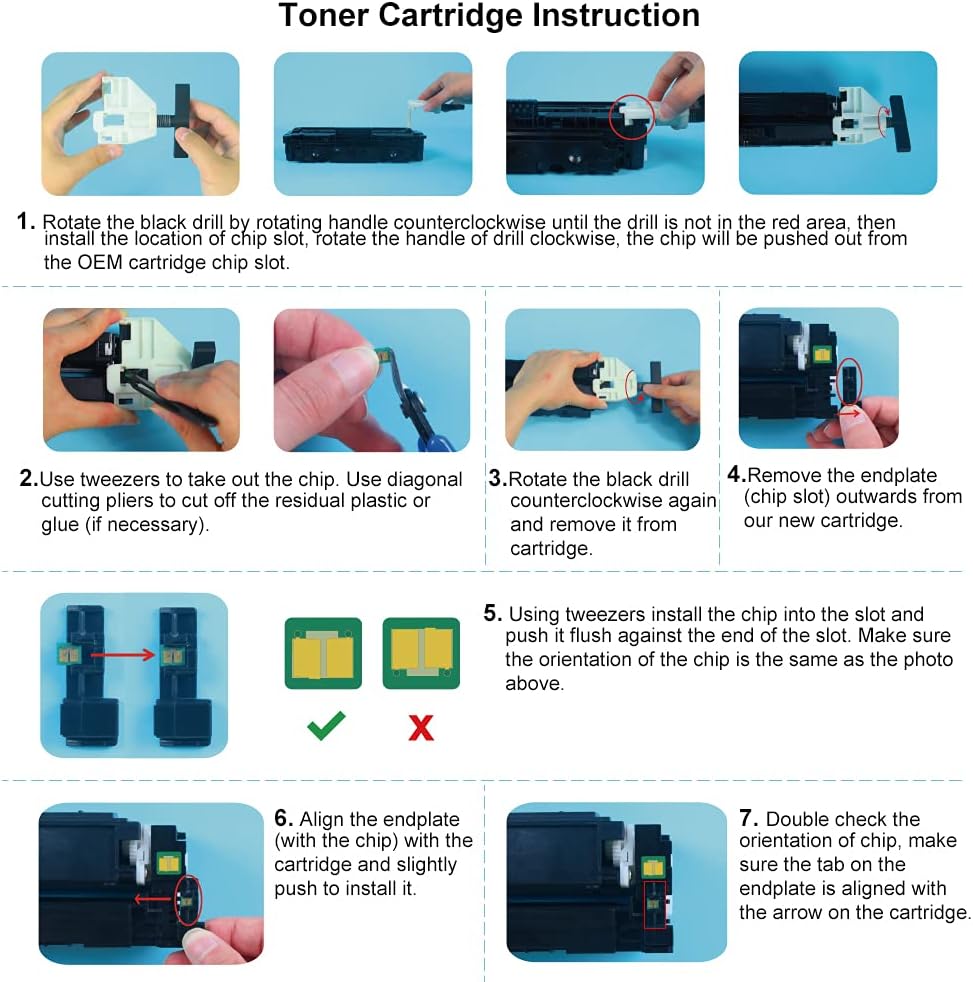 4-Pack High Yield Toner Cartridges for HP 414X 414A W2020X W2021X W2022X W2023X F64334