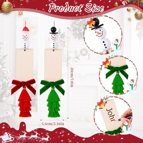 4 Pack 18 Inches Knitted Christmas Stockings Red Green White D55260