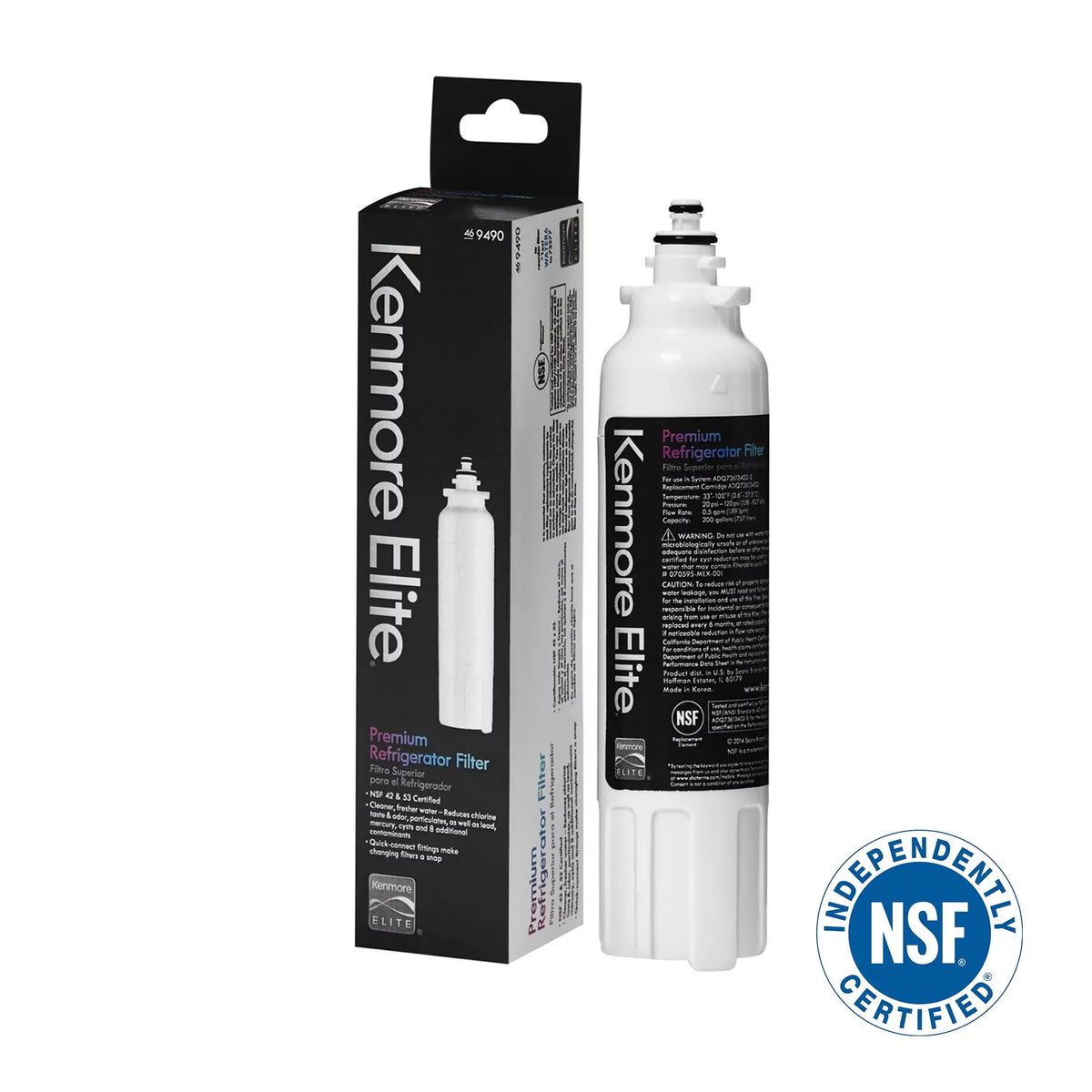 Refrigerator Water Filter 4 Pack E1588