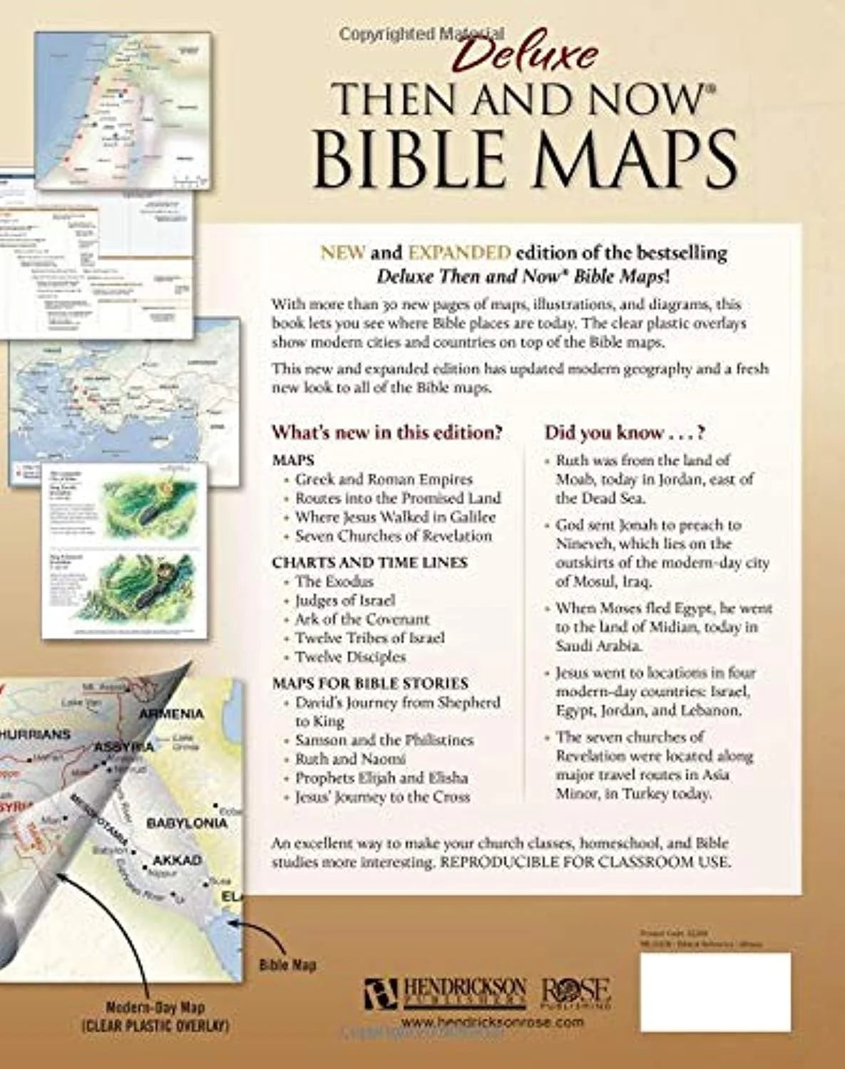 Bible Maps (Hardcover) O1236