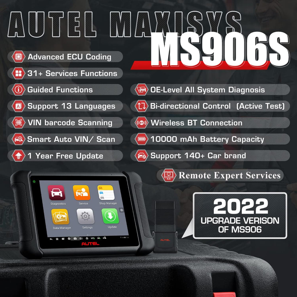 Autel MaxiSys MS906S Automotive Diagnostic Scan Tool M337