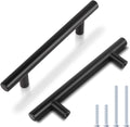 30 Pack Black Stainless Steel Cabinet Pulls and Handles A472
