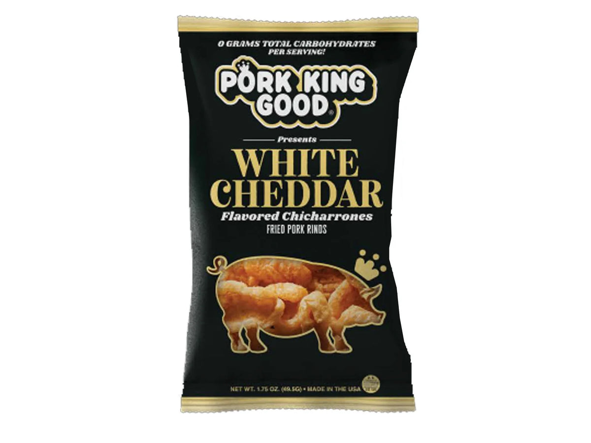 White Cheddar Pork Rinds 12-Pack 1.75 oz B4991