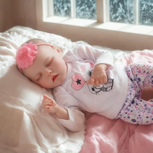 17 Inch Realistic Reborn Baby Doll with Feeding Kit B130198