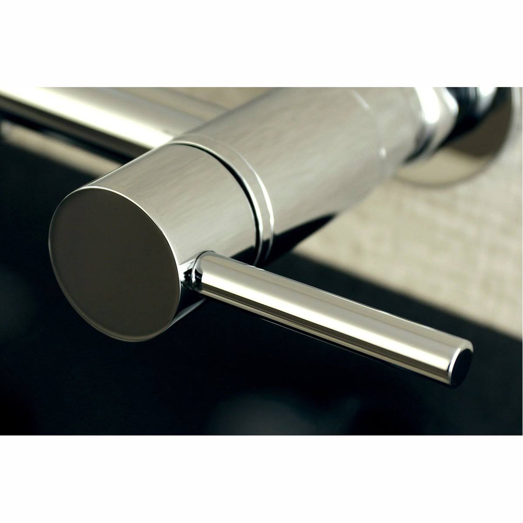 Oil Rubbed Bronze Wall Mount Kitchen Faucet D8418