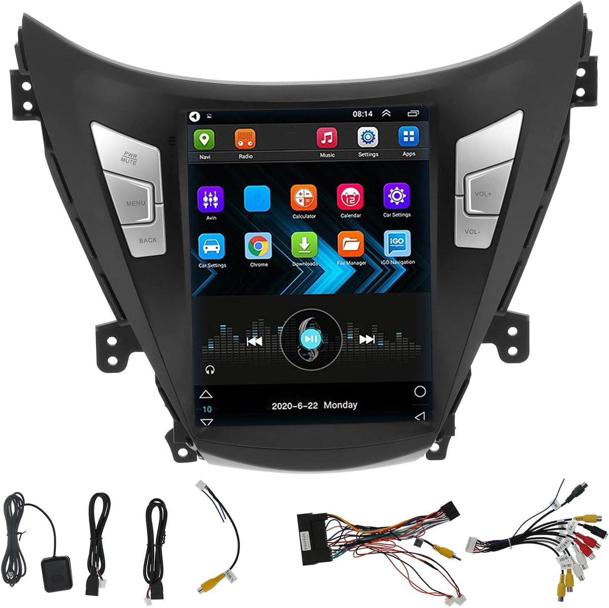 9.7in Car Radio Stereo Bluetooth MP5 Navigation A43121