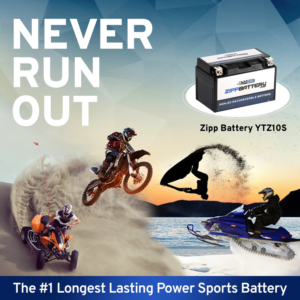 12 Volts 8.6 Ah 190 Cca Motorcycle Battery R53136