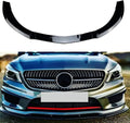 Black Front Bumper Splitter Lip D8876