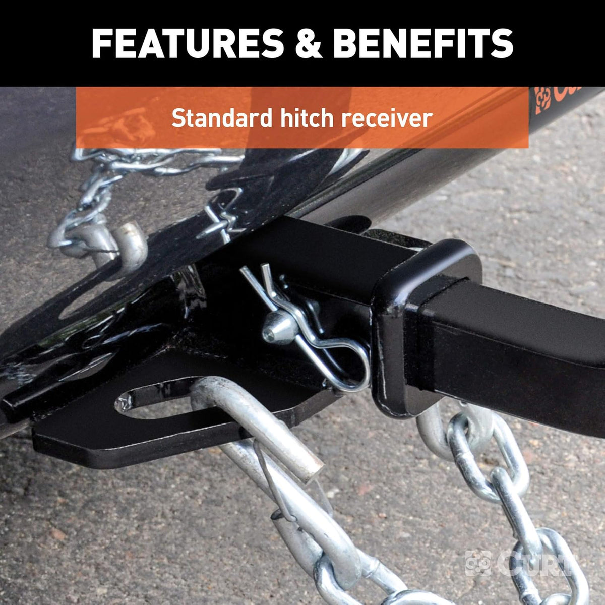 Class 2 Trailer Hitch, 1-1/4-Inch Receiver H706278