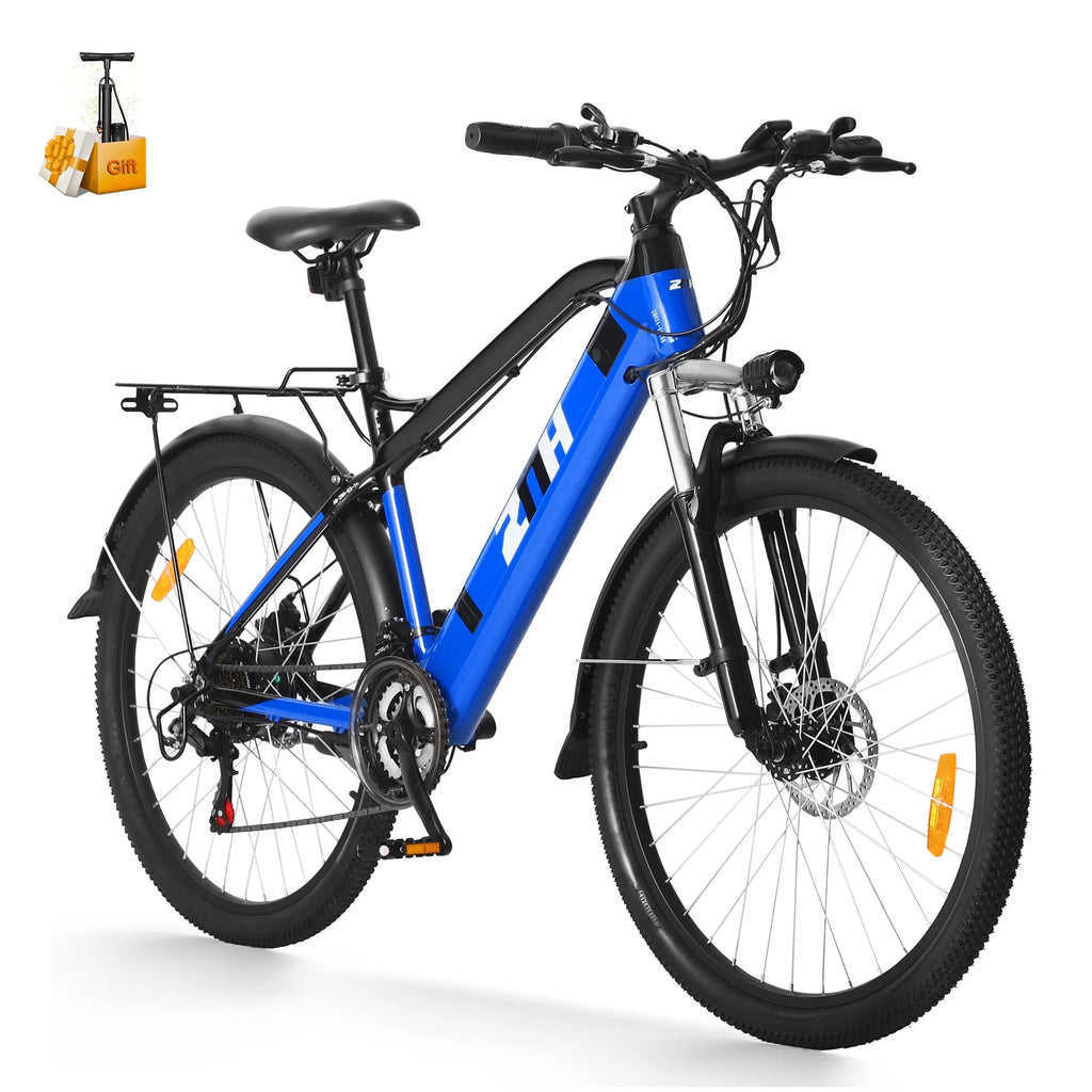 350W 26 Orange Electric Mountain Bike 21 Speed W6284