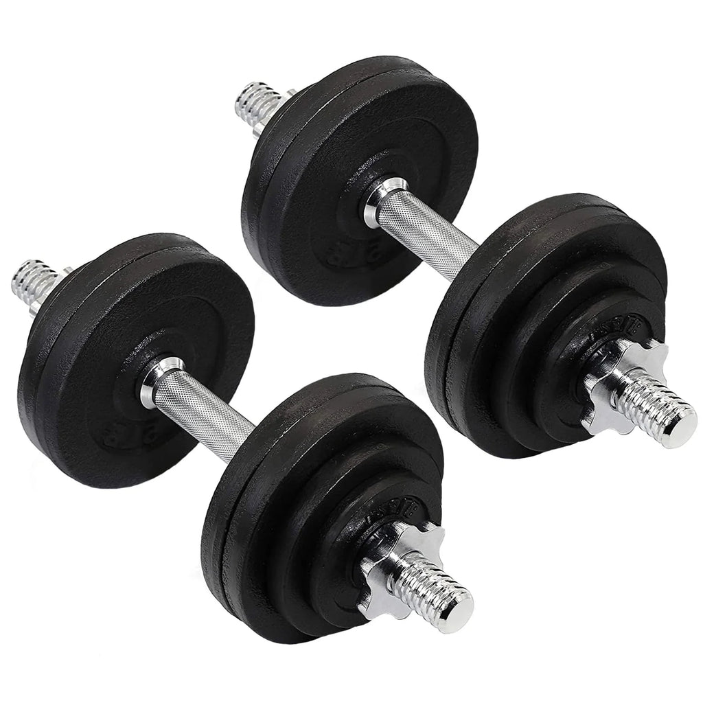 Adjustable Cast Iron Dumbbells Set N158042