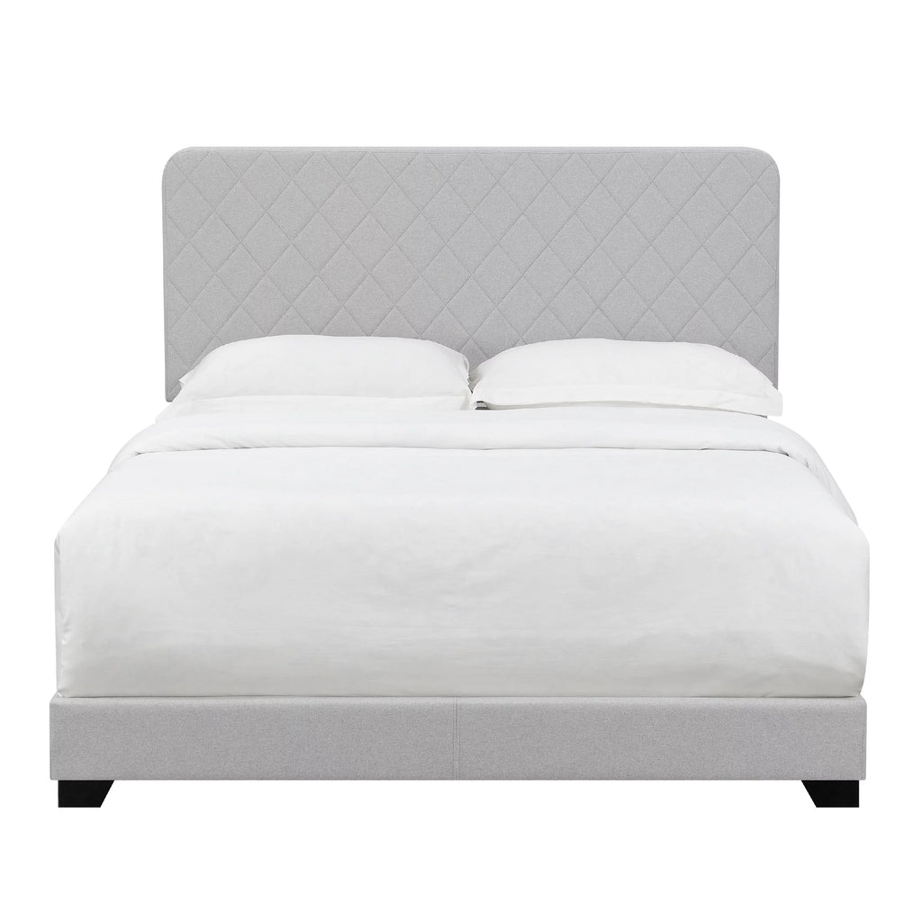 Mid Century Modern King Quilted Bed F759