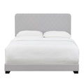 Mid Century Modern King Quilted Bed F759