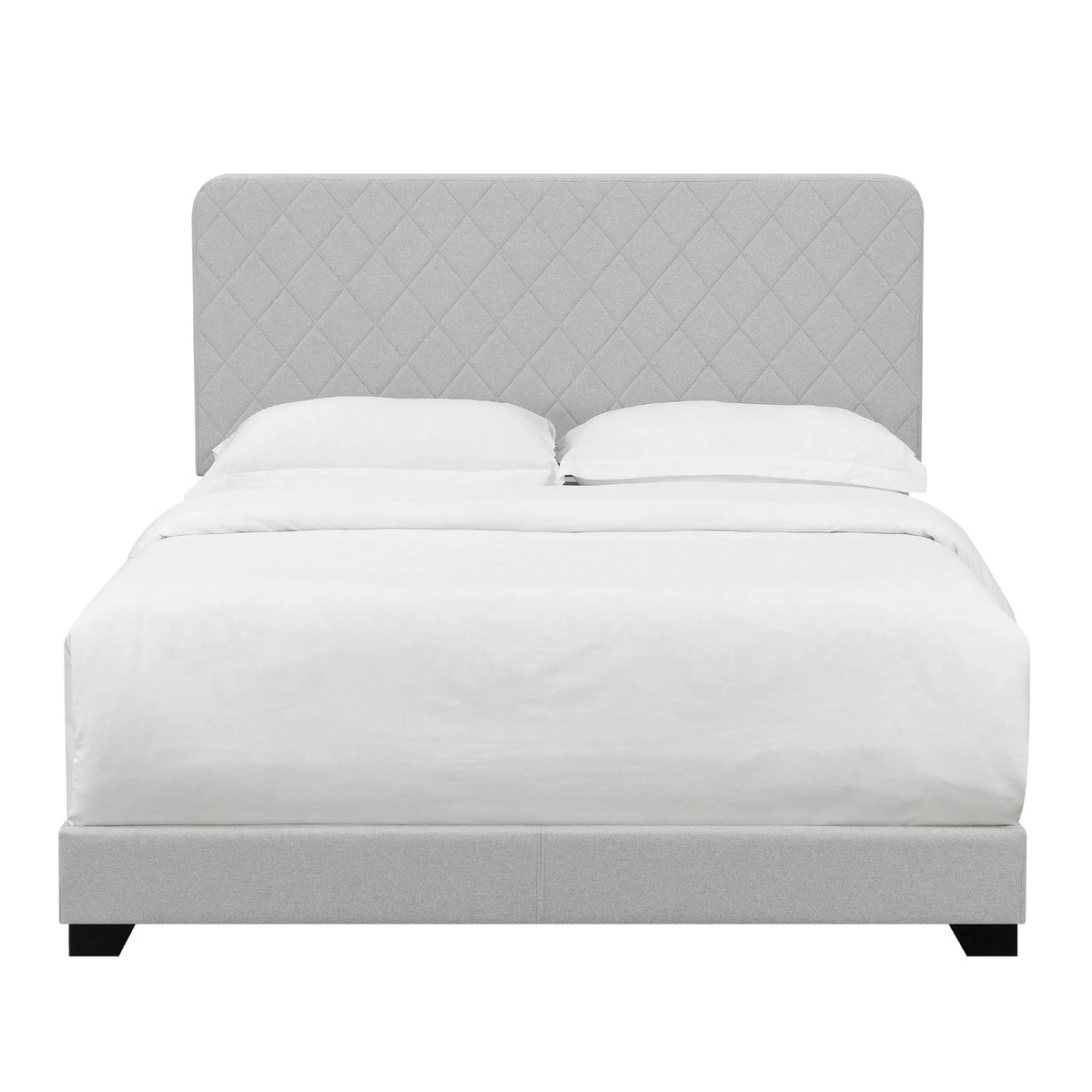 Mid Century Modern King Quilted Bed F759