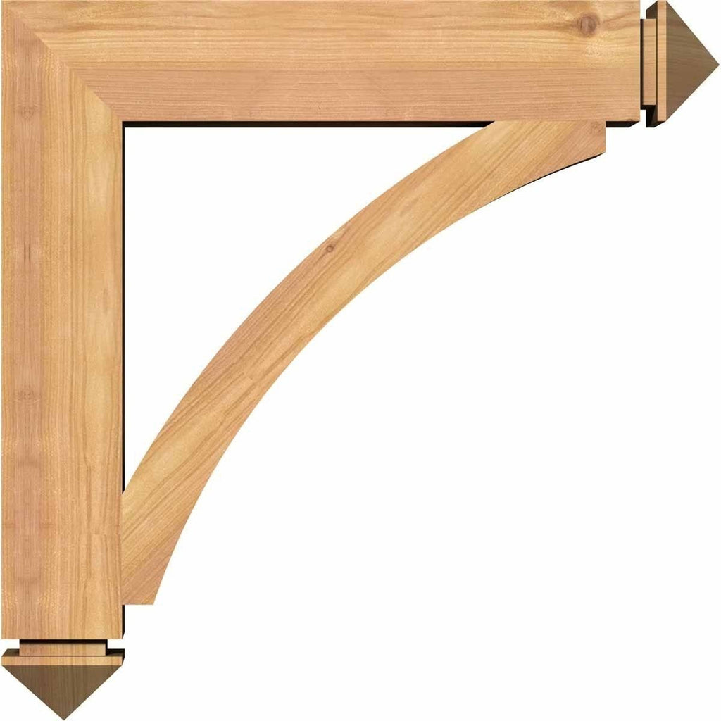 Western Red Cedar Smooth Bracket Z873208