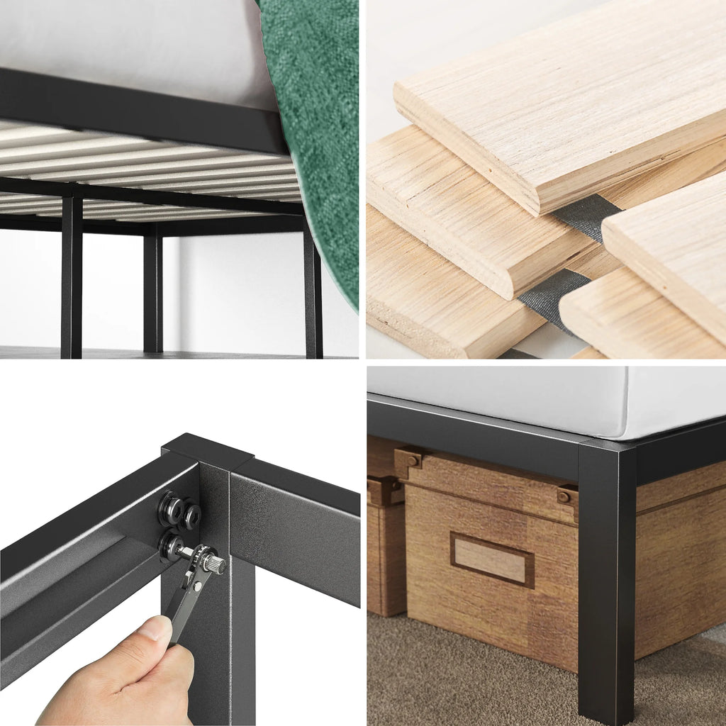 Queen Metal Platform Bed Frame V58193