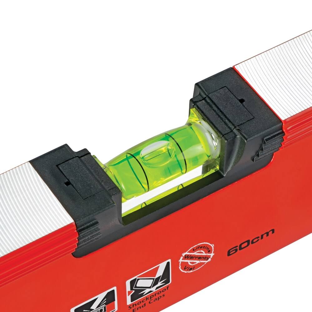 72 in. Magnetic Box Level with Magnified Vials Q828
