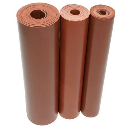 3/16x22 x 36x22 W x 48x22 L Red SBR Sheet Z899