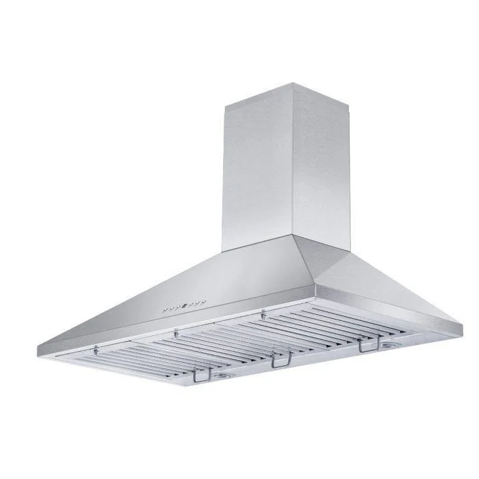 48 in. Convertible Vent Wall Mount Range Hood in Stainless Steel X542587